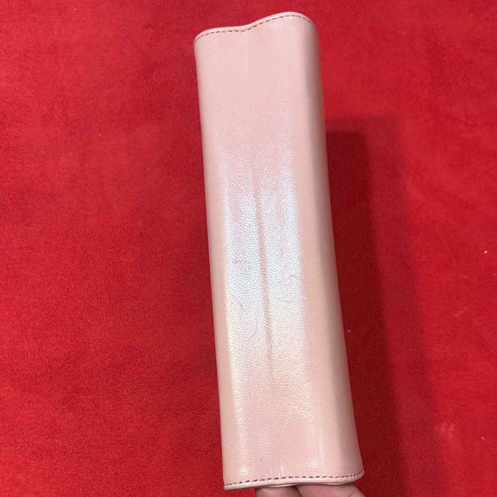 Ann Taylor Blush Pink Leather Clutch - Picture 11 of 11